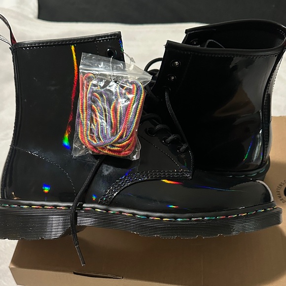 Dr. Martens Other - Dr. Martens Black Patent Leather Boots